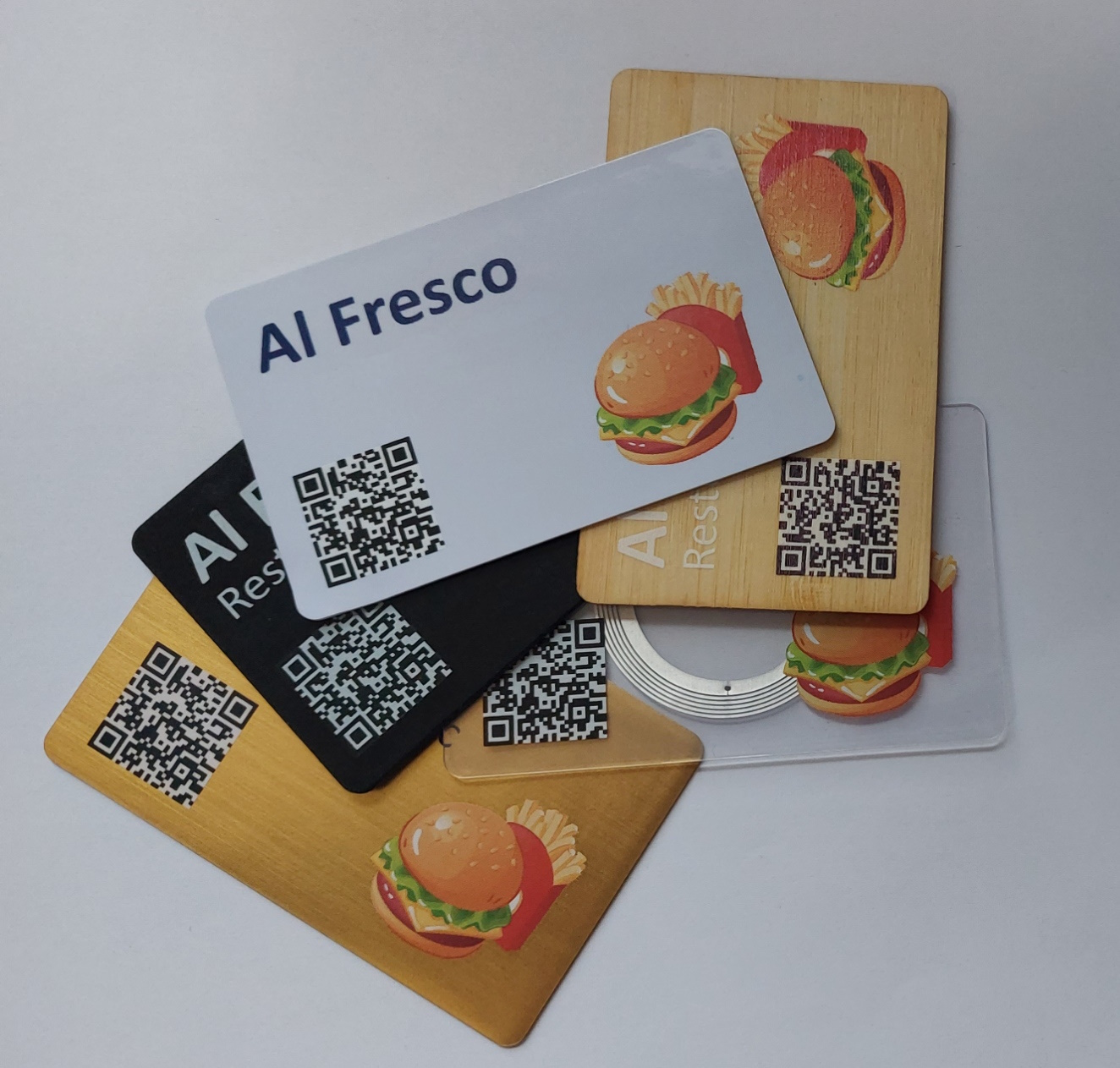 Sample Printed NFC Cards